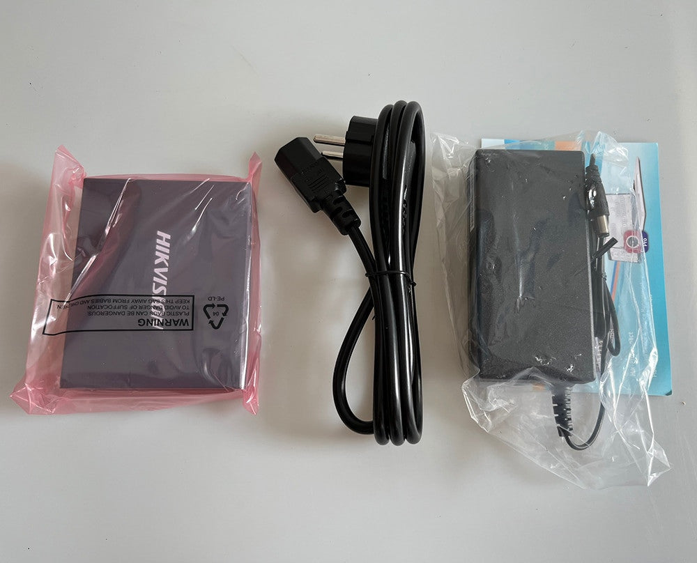 Hikvision 4 Ports Fast Ethernet Smart POE Switch 48VDC RJ45 10/100 Mbps